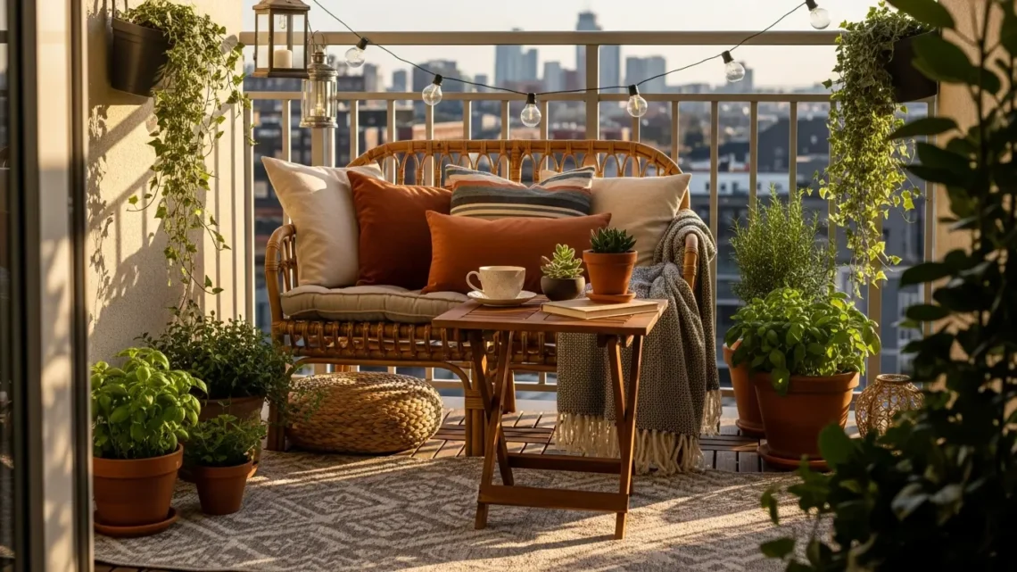 Aranżacja balkonu funkcjonalne i przytulne przestrzenie