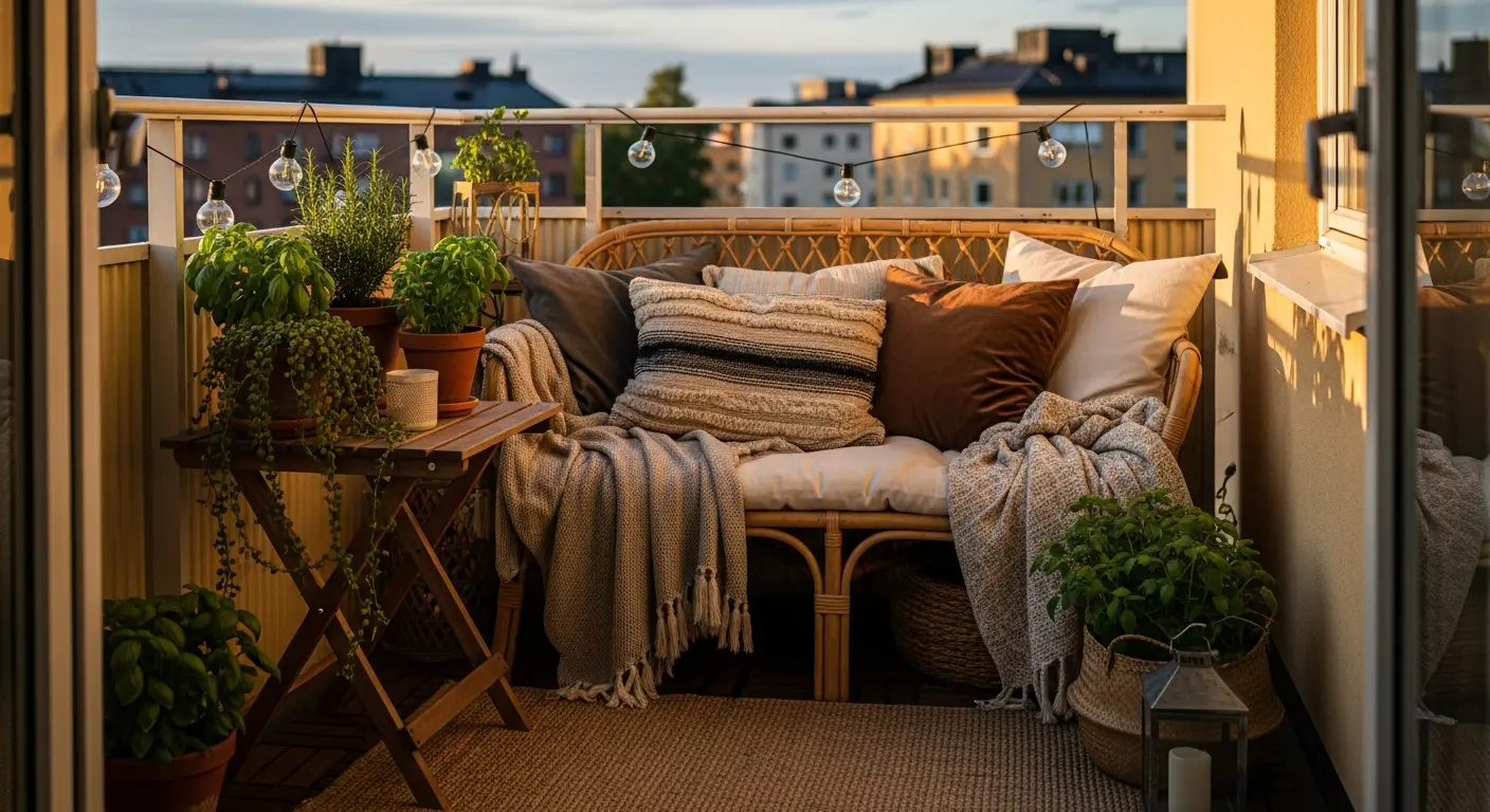 jak urządzić balkon