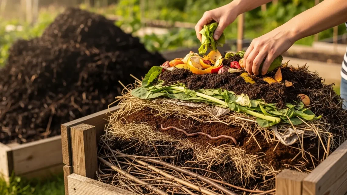 Kompostownik i praktyczne porady jak kompostować