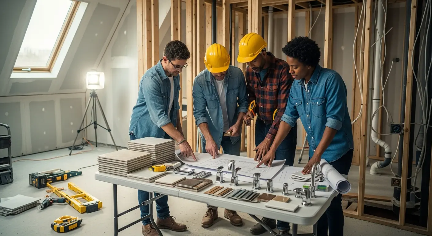 remont łazienki krok po kroku